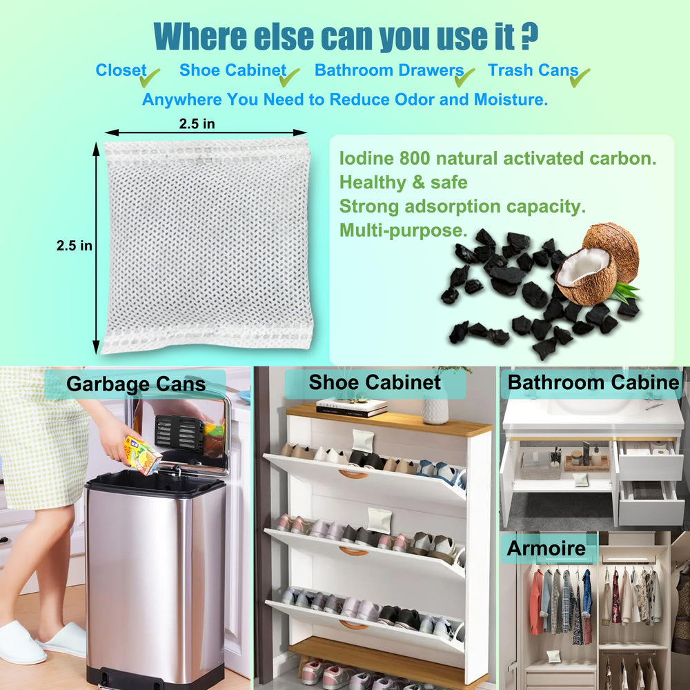 ShuRex packaging highlights 12-pack for a year-long odor-control supply