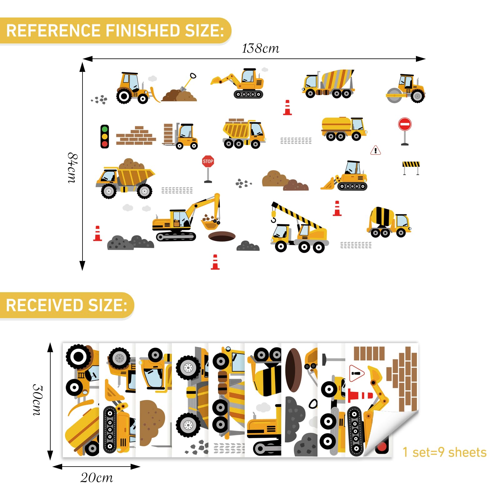 SHUCHING sheets display colorful vehicles ready for playful room setup