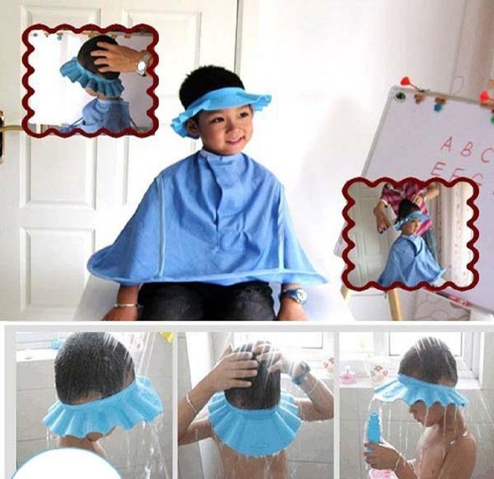 Shuiniba bath time protection cap yellow makes hair washing fun