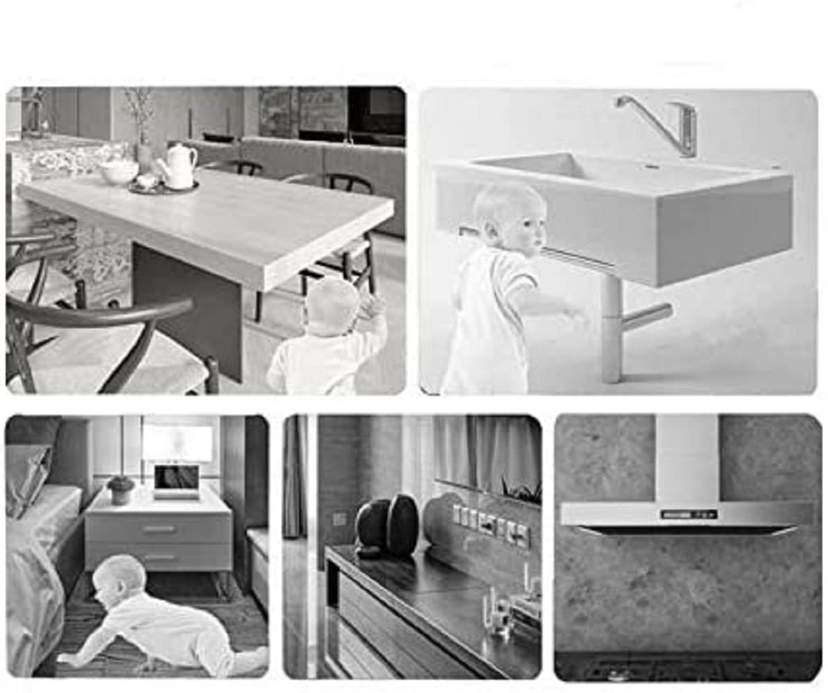 Shuiniba kitchen countertop protector transparent edge coverage