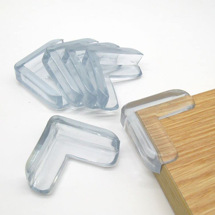 Shuiniba table corner protector clear adhesive on edge ready to install