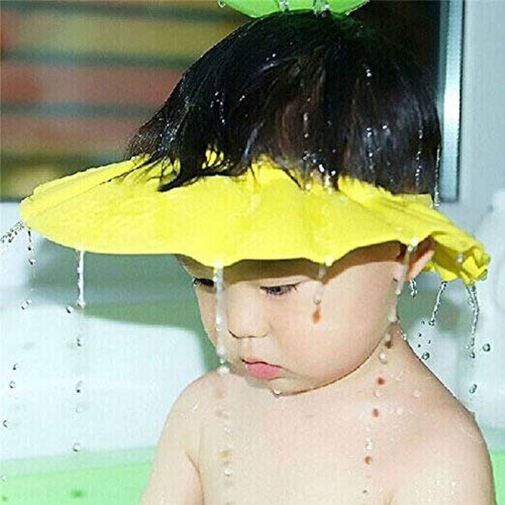 Shuiniba water shield cap yellow helps prevent eye irritation during wash