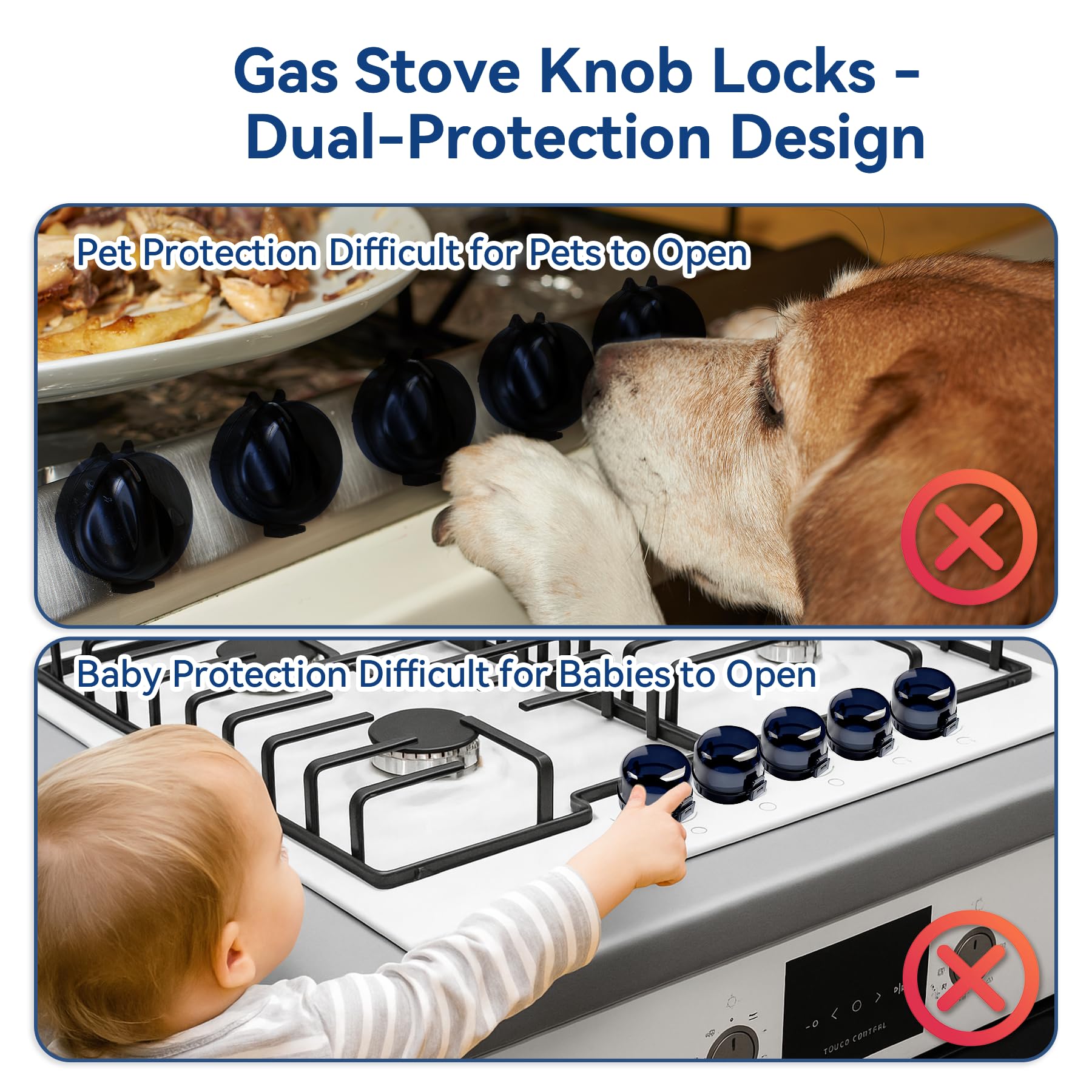 Shularis tool-free installation on stainless steel control panel