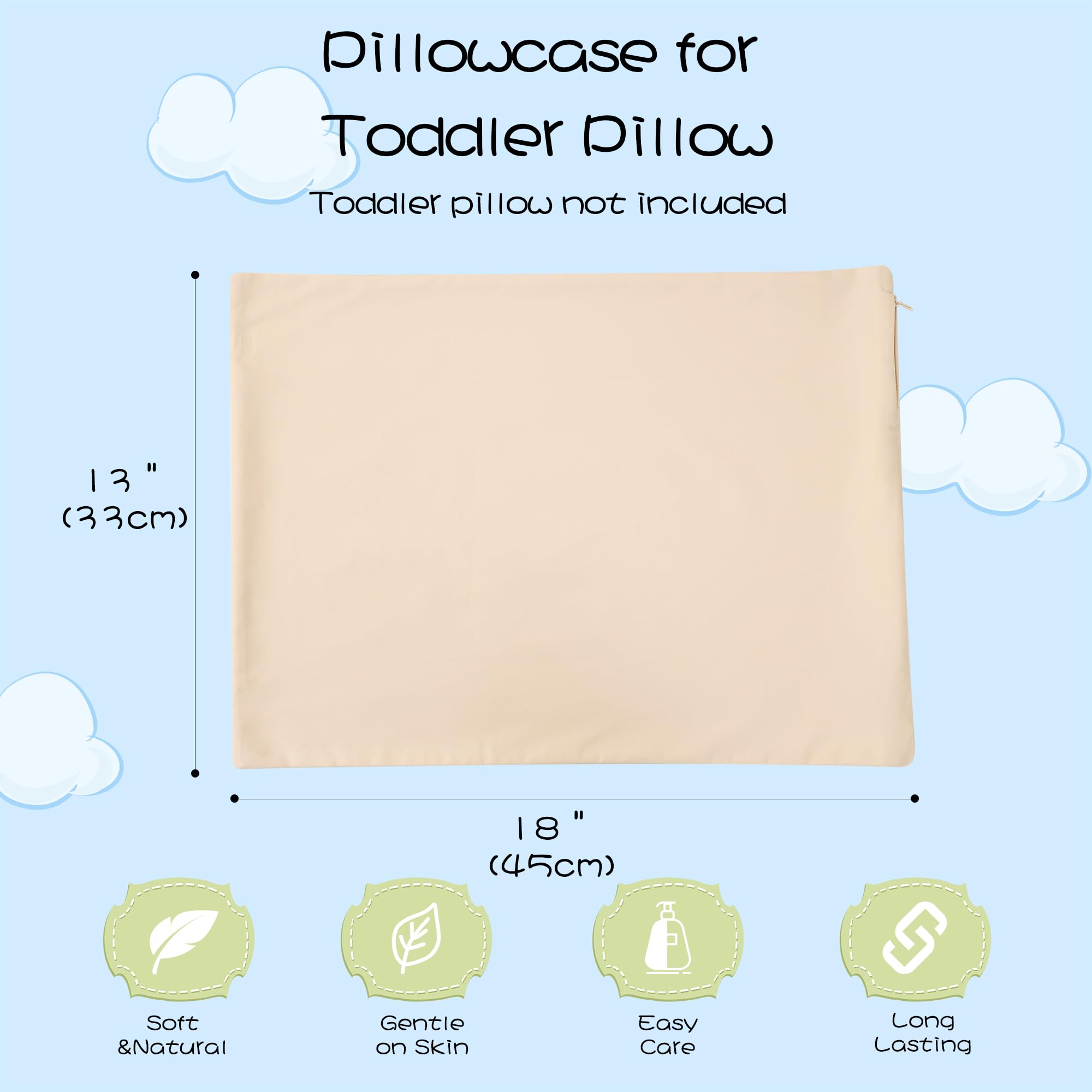 Shunjie.Home durable stitching pillow protector withstands frequent washing and playtime