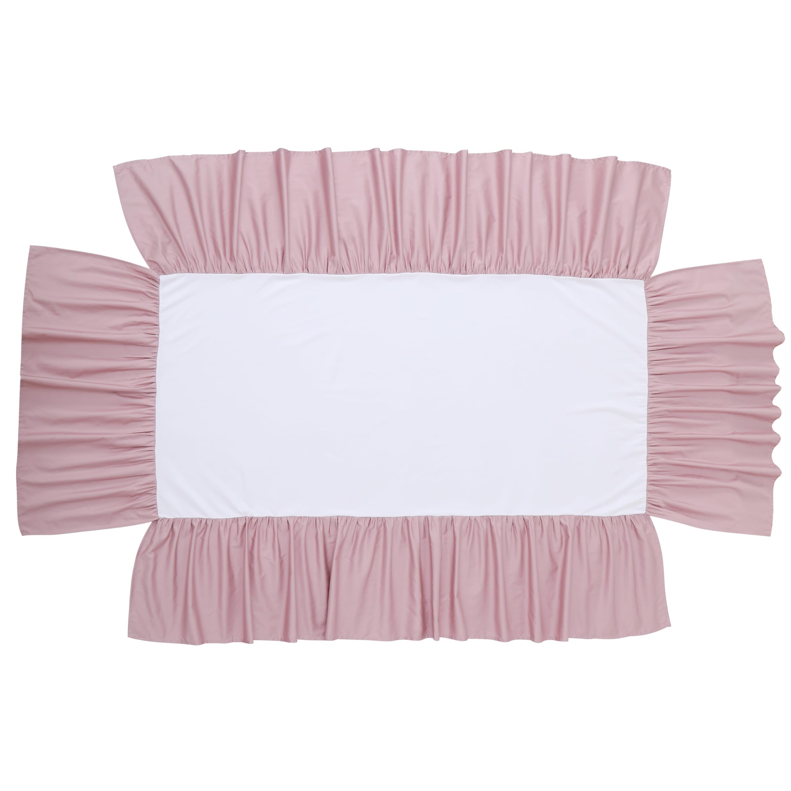 Shunjie.Home 14-inch drop ensures the bed skirt drapes elegantly.