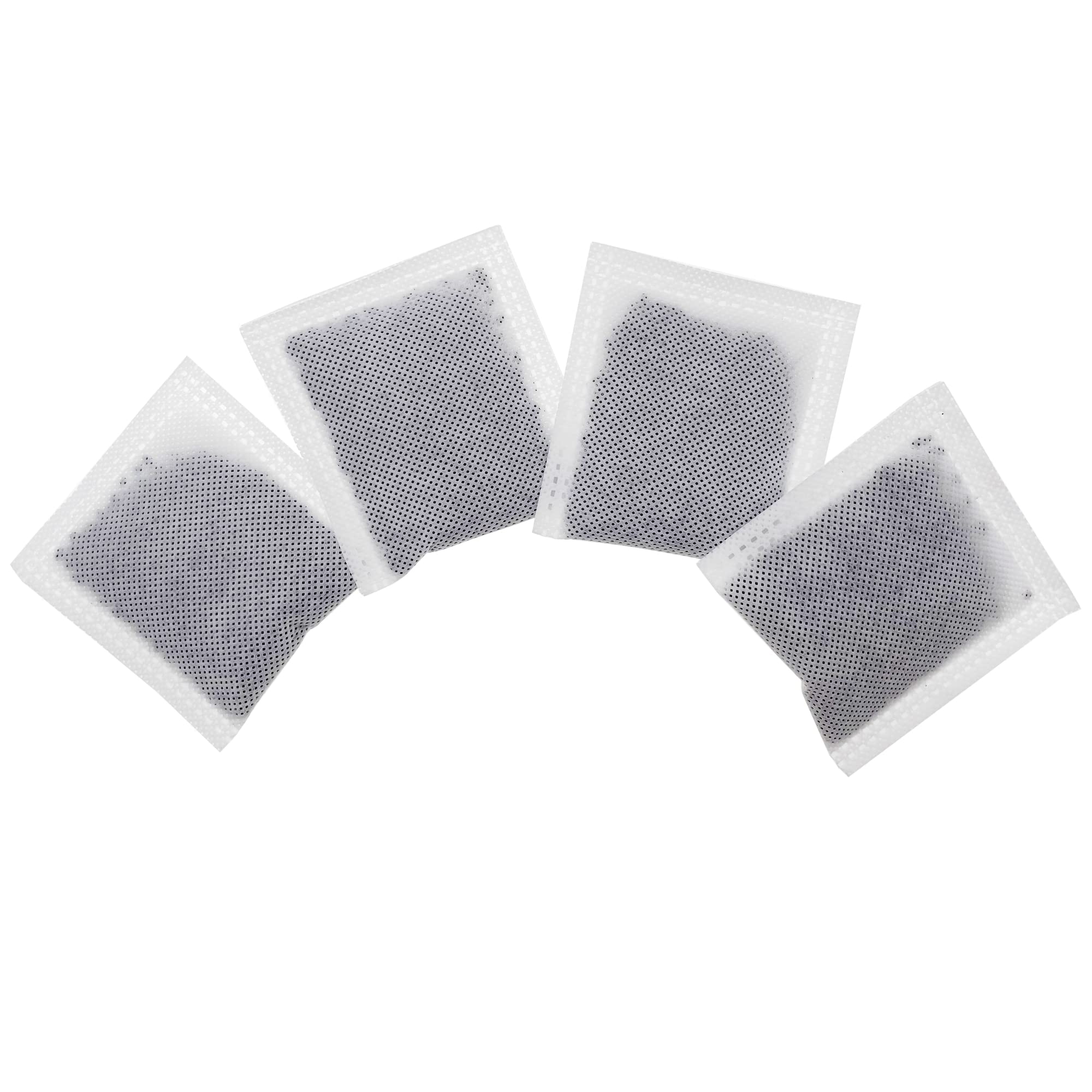 ShuRex 4-pack compact charcoal filter refill for small cans delivers odor control.