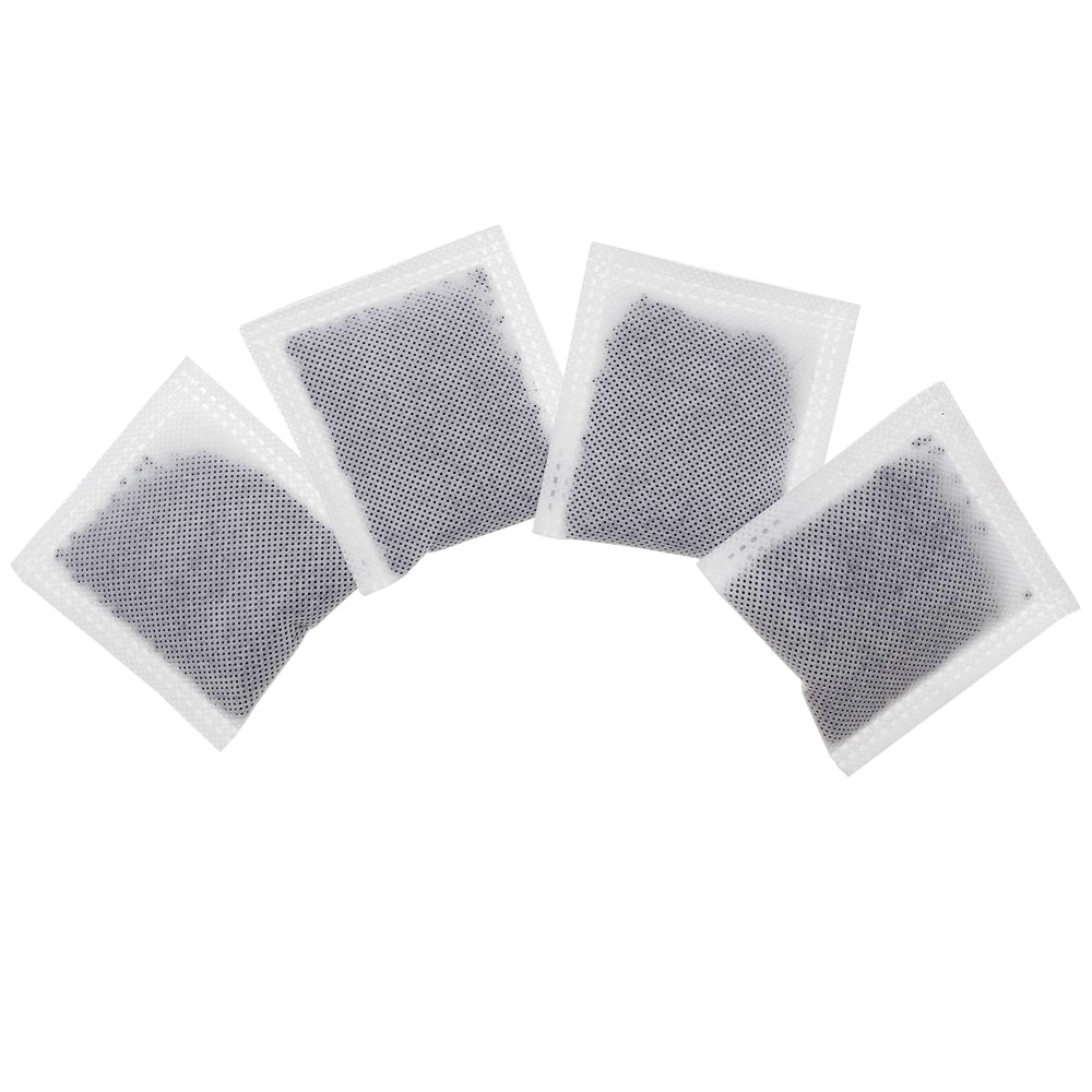 ShuRex 4-pack compact charcoal filter refill for small cans delivers odor control.