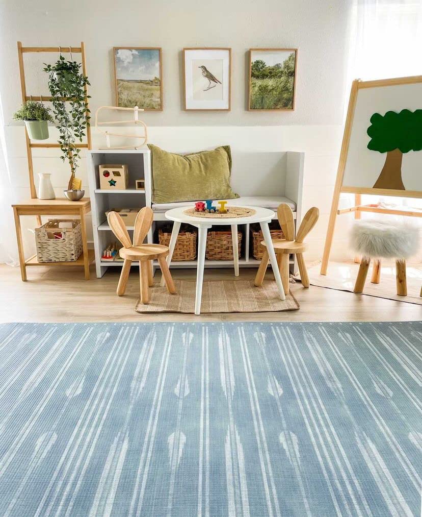 Shwally PlayMat Bowie waterproof surface: wipe-clean for busy families.