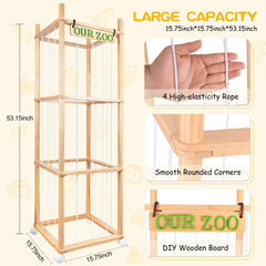 SHWWQUE storage with wheels side view highlights mobility for easy cleanup