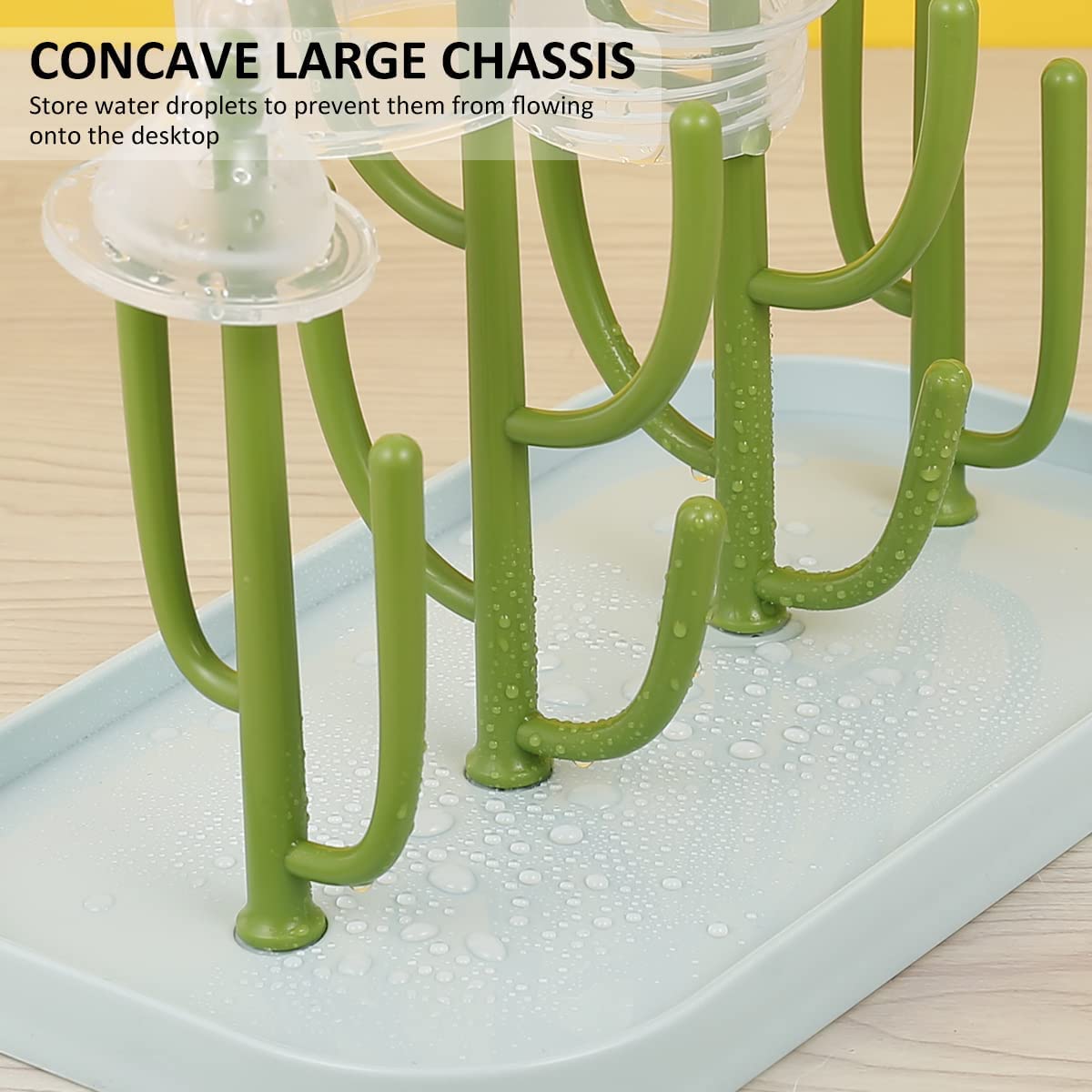 SHxxyljh baby essentials rack sink-concave bottom prevents water spills.