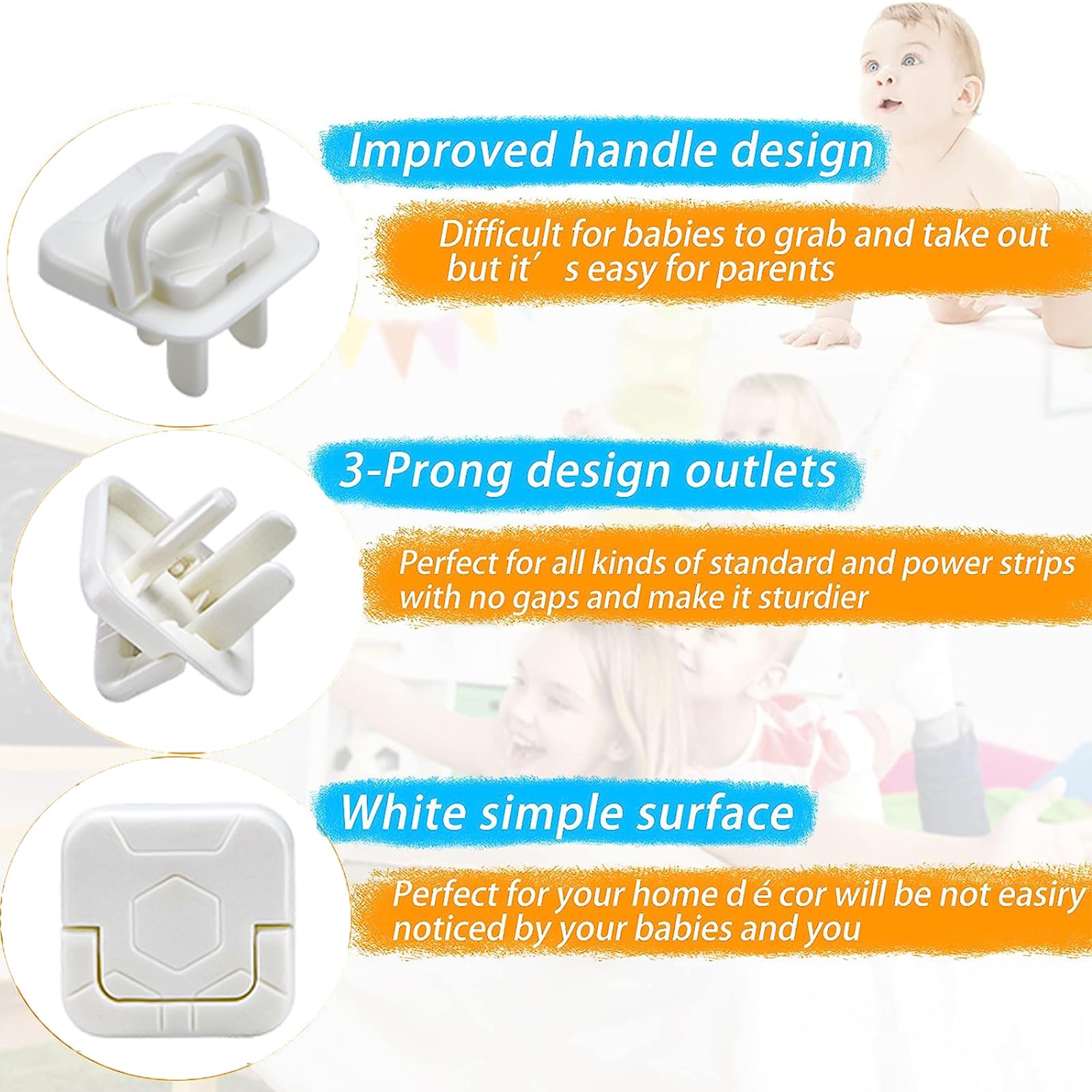 Shycool outlet covers install without tools for rapid safety.