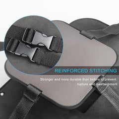 Shynerk baby car mirror shows 360 rotation for flexible viewing angles.