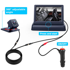 Shynerk Baby car mirror features 360-degree rotation for flexible viewing angles.