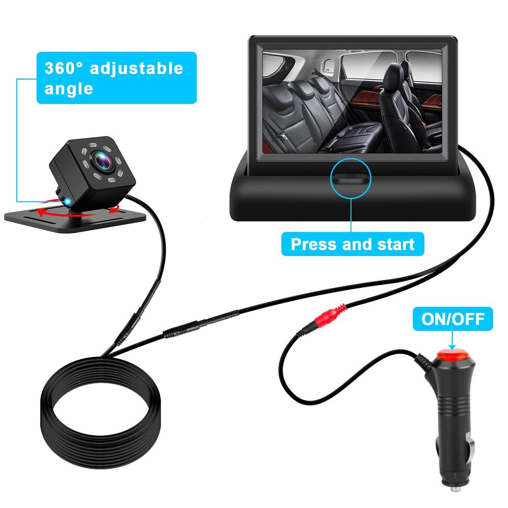 Shynerk Baby car mirror headrest strap install for quick, tool-free setup.