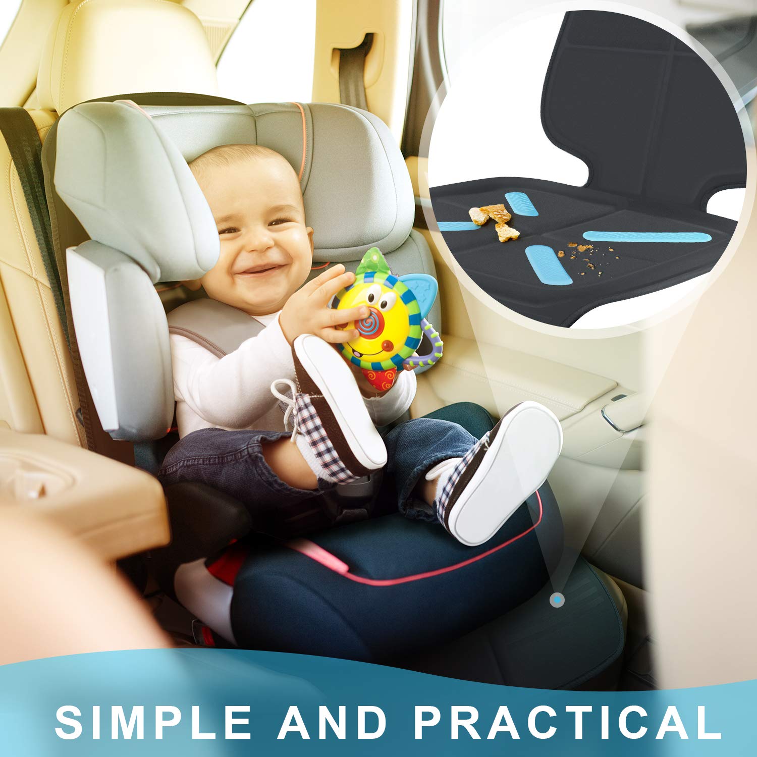 Shynerk Care adjustable headrest strap adds stability