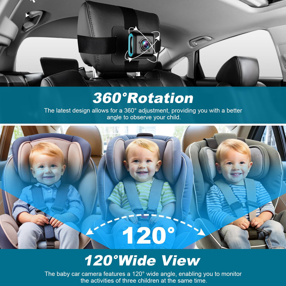 Shynerk Monitor 120-degree wide-angle lens covers multiple children