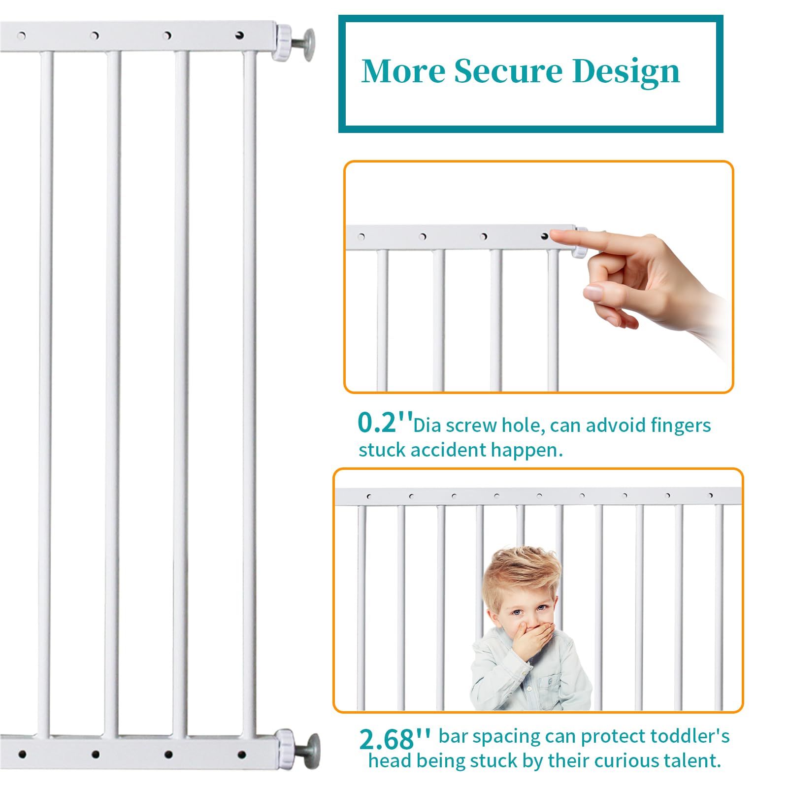 SHYUJAJIE adjustable bolts ensure snug fit across windows.