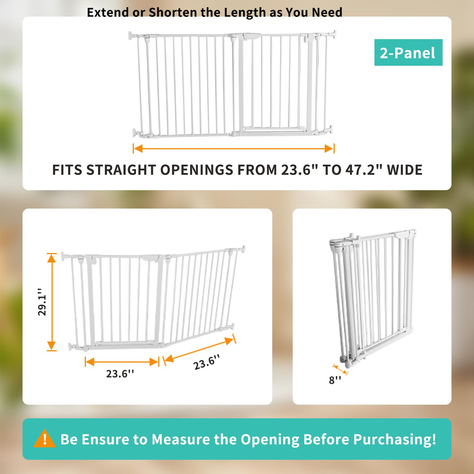 SHYUJAJIE auto-close gate demonstrates one-hand operation and secure closure.