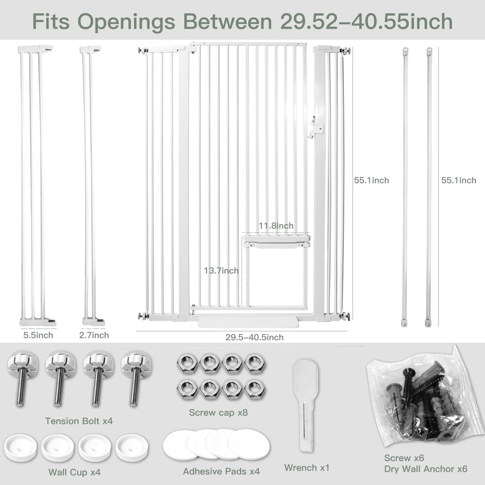 SHYUJAJIE cat-door small passage view enables convenient pet passage.