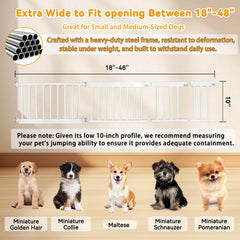 SHYUJAJIE dog gate extensions expanded for 18-48 inch openings