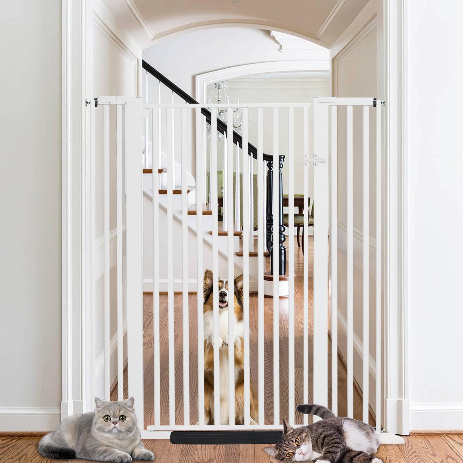 SHYUJAJIE durable steel construction offers a sturdy, long-lasting barrier.
