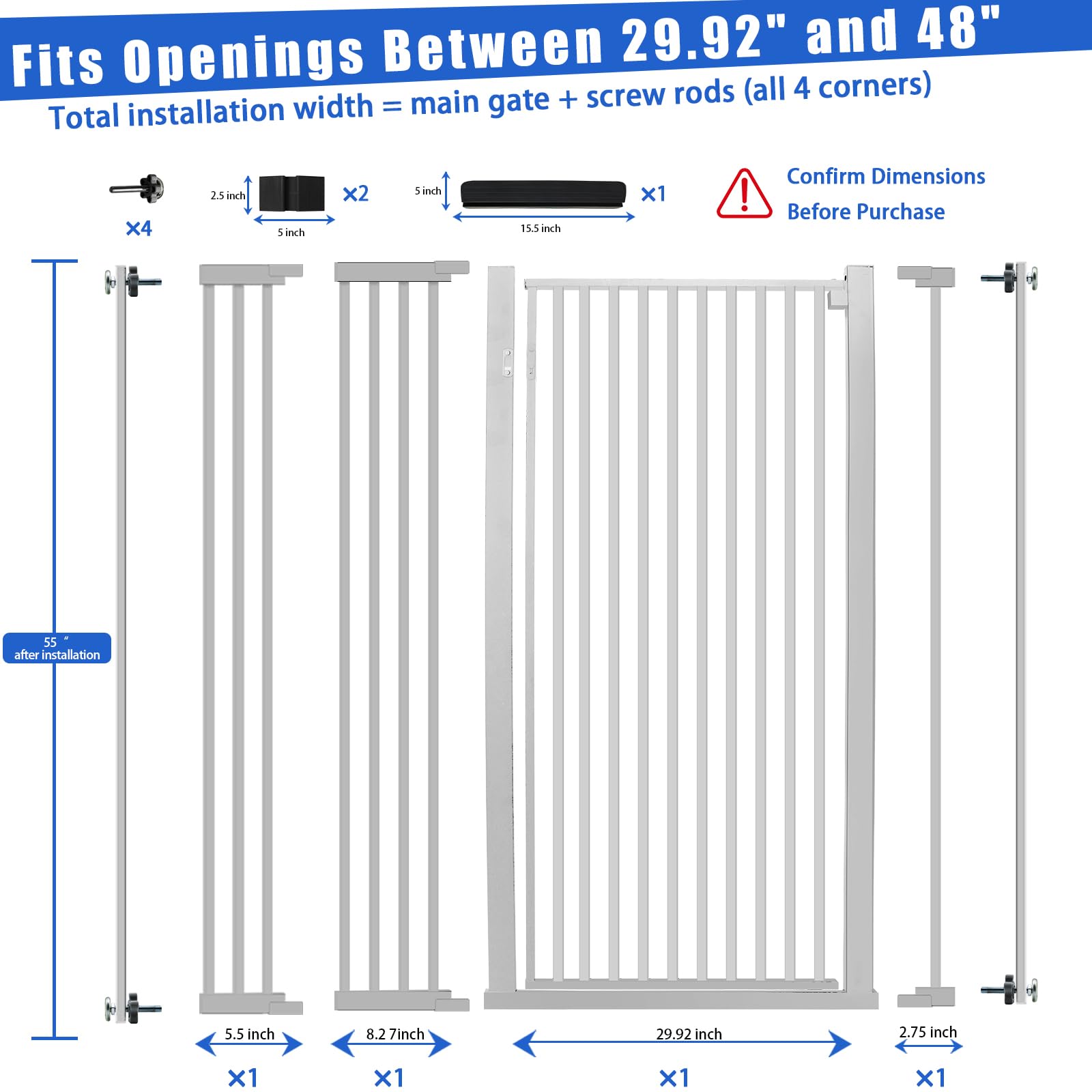 SHYUJAJIE extensions closeup highlights adjustable width for versatile room separation.