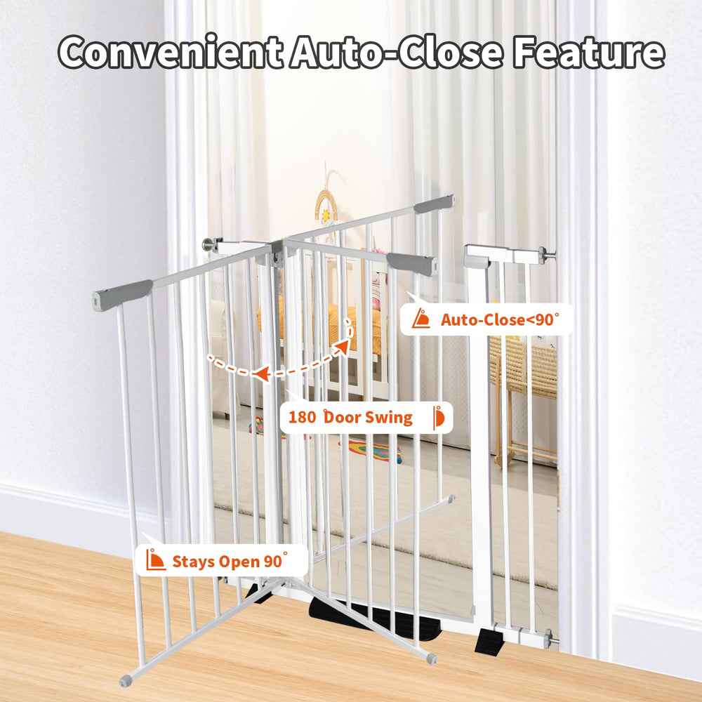 SHYUJAJIE three-extension kit enables customizable doorway width