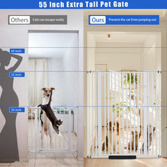 SHYUJAJIE extensions demonstrate adjustable width for doorways and hallways.