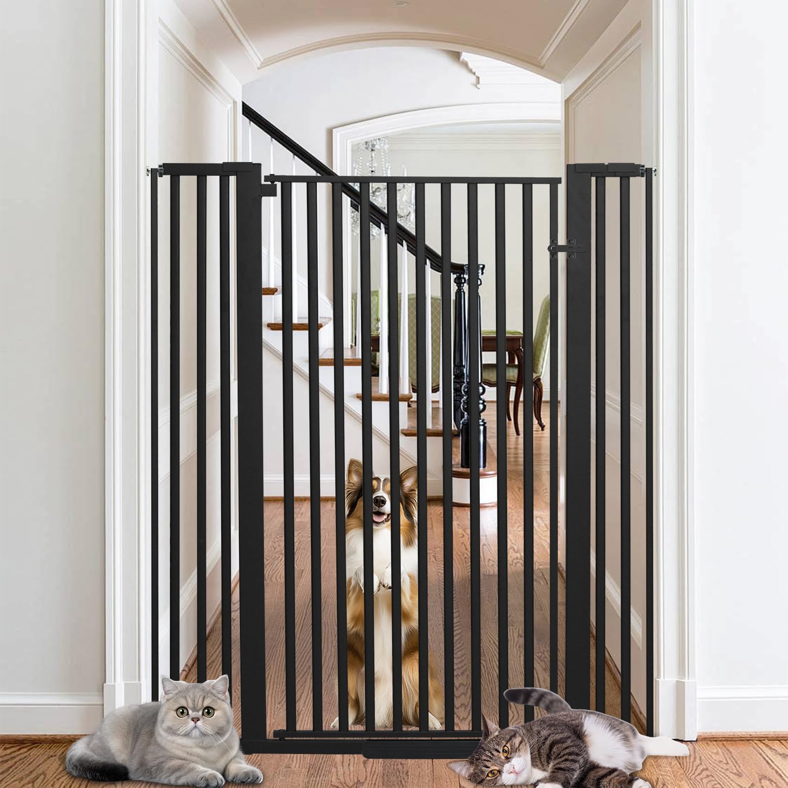 SHYUJAJIE tall gate suits stairs and kitchens for versatile home safety