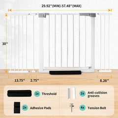 SHYUJAJIE walk-through door demonstrating easy access