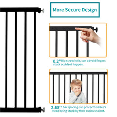 SHYUJAJIE window safety guard adjustable width fits many window styles and sizes