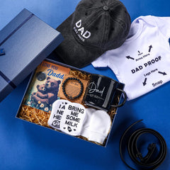 Shyyween new dads gift black baseball cap for dad-to-be style