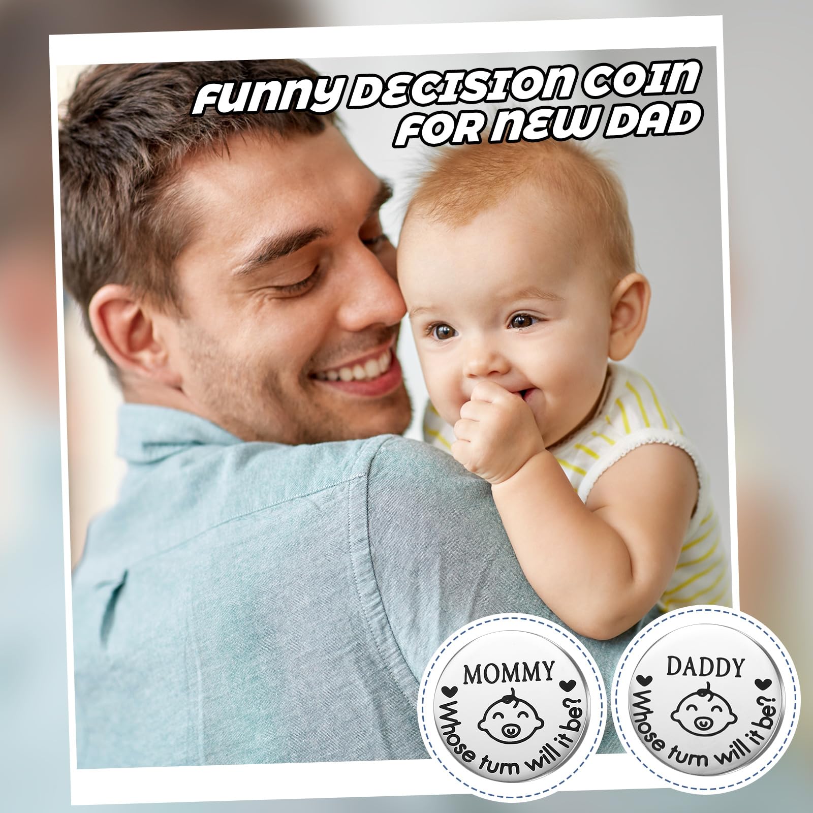 Shyyween new dads gift bear greeting card with congratulatory note