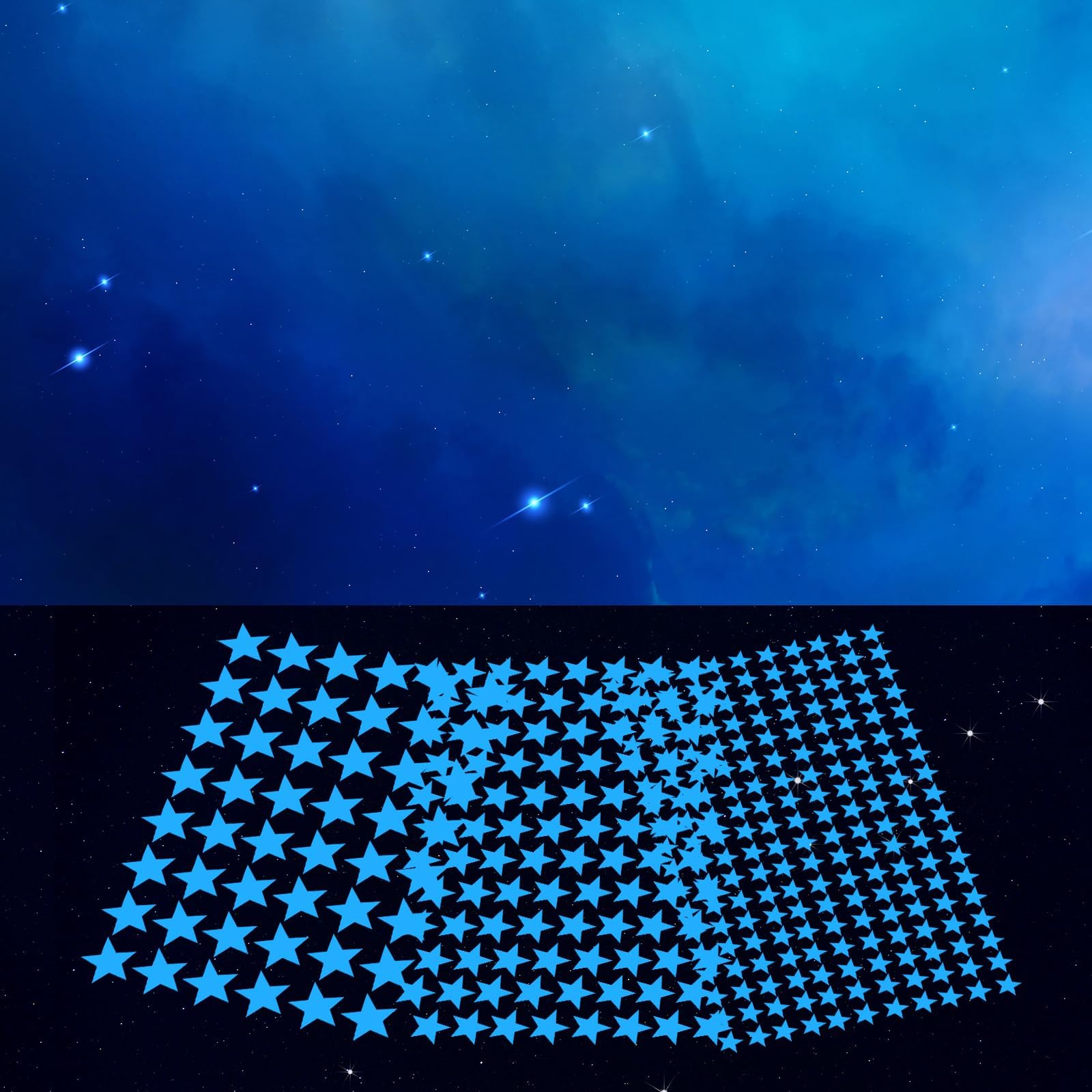 Sibba Glow Stars ceiling small-stars add dense twinkle for kids