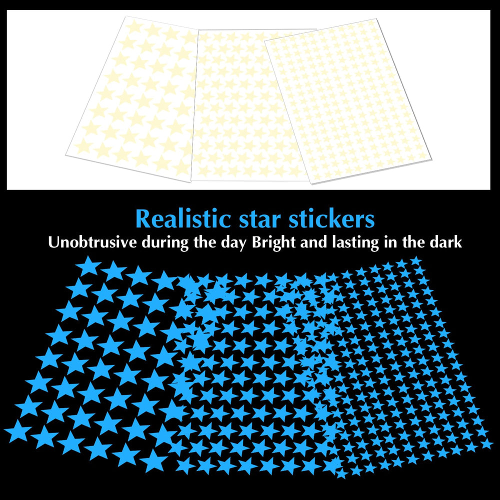 Sibba Glow Stars room-night sky creates enchanting starry ceiling ambience