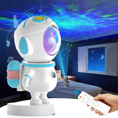 SICCOO Apollo Star Galaxy Projector nebula view for dreamy bedroom ambiance.