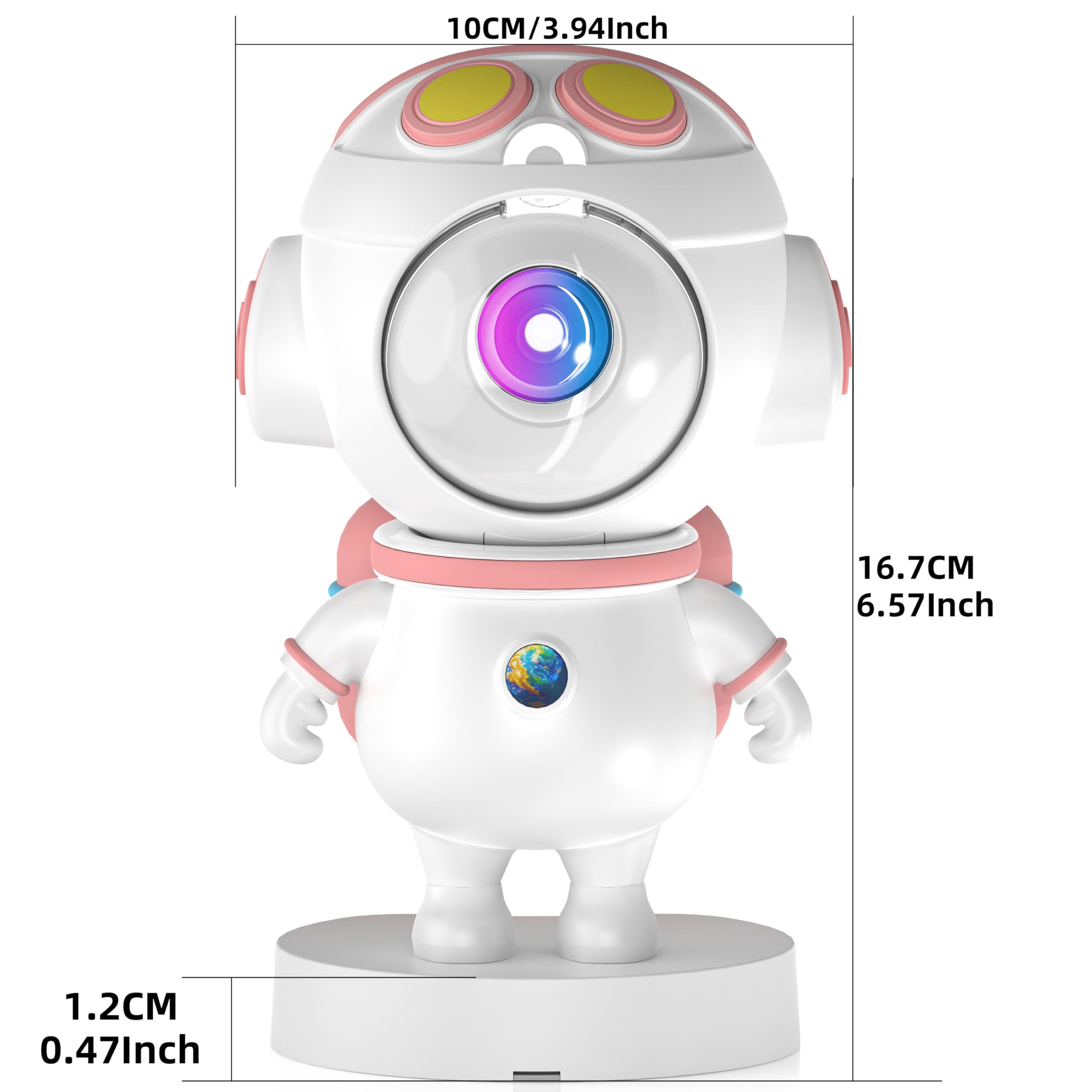 SICCOO Apollo Star Projector pink decor variant adds playful ambiance to bedrooms.