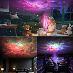 SICCOO Apollo Star Projector timer function helps schedule gentle ambient lighting.