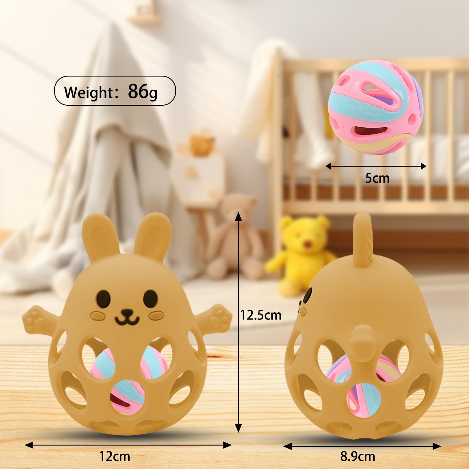 Sichy gift-ready teether is a charming baby present option.