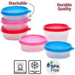 Signora Ware BPA-free containers are dishwasher-safe for convenient kitchen cleanup.