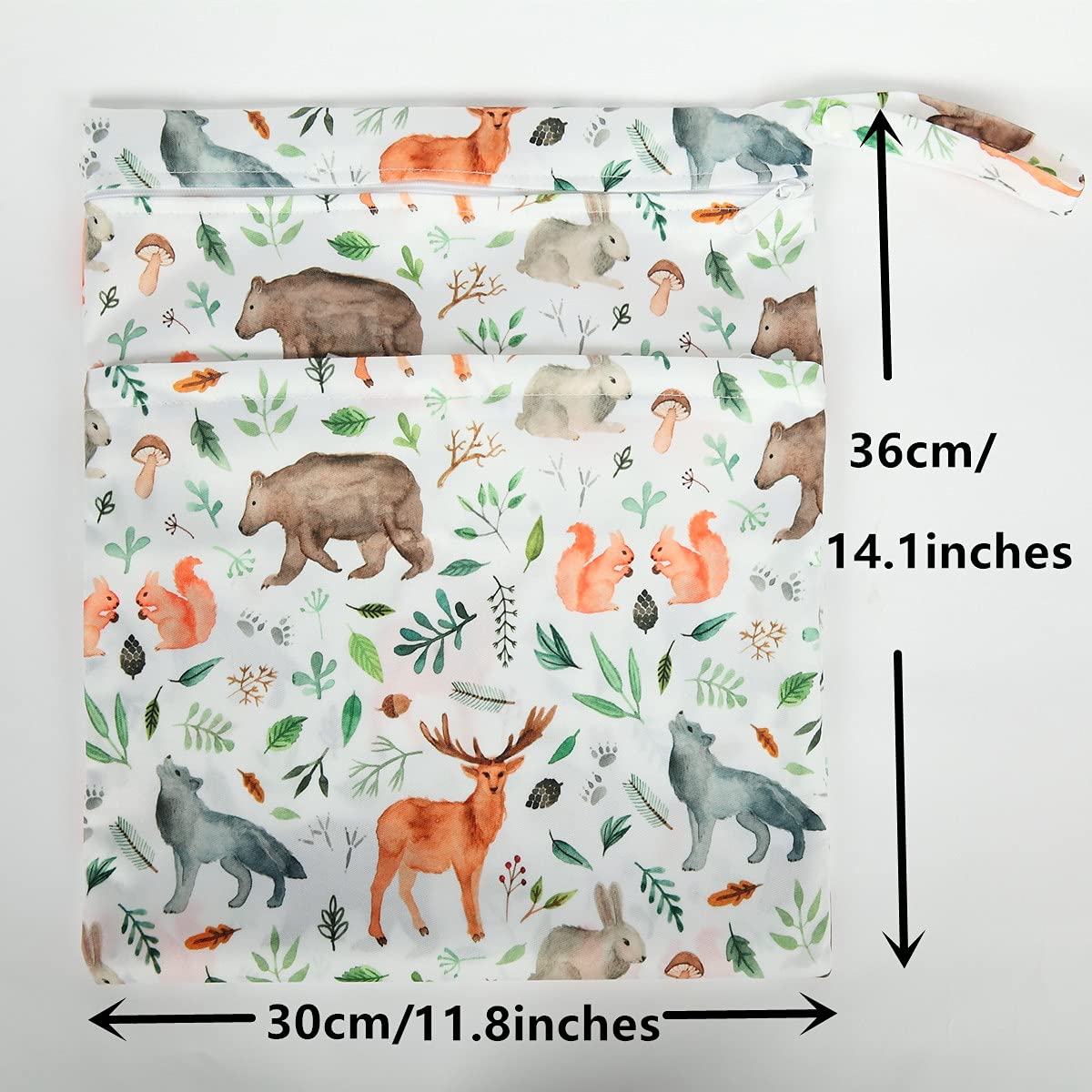 Sigzagor eco-friendly, washable PUL material for reuse and daily use.