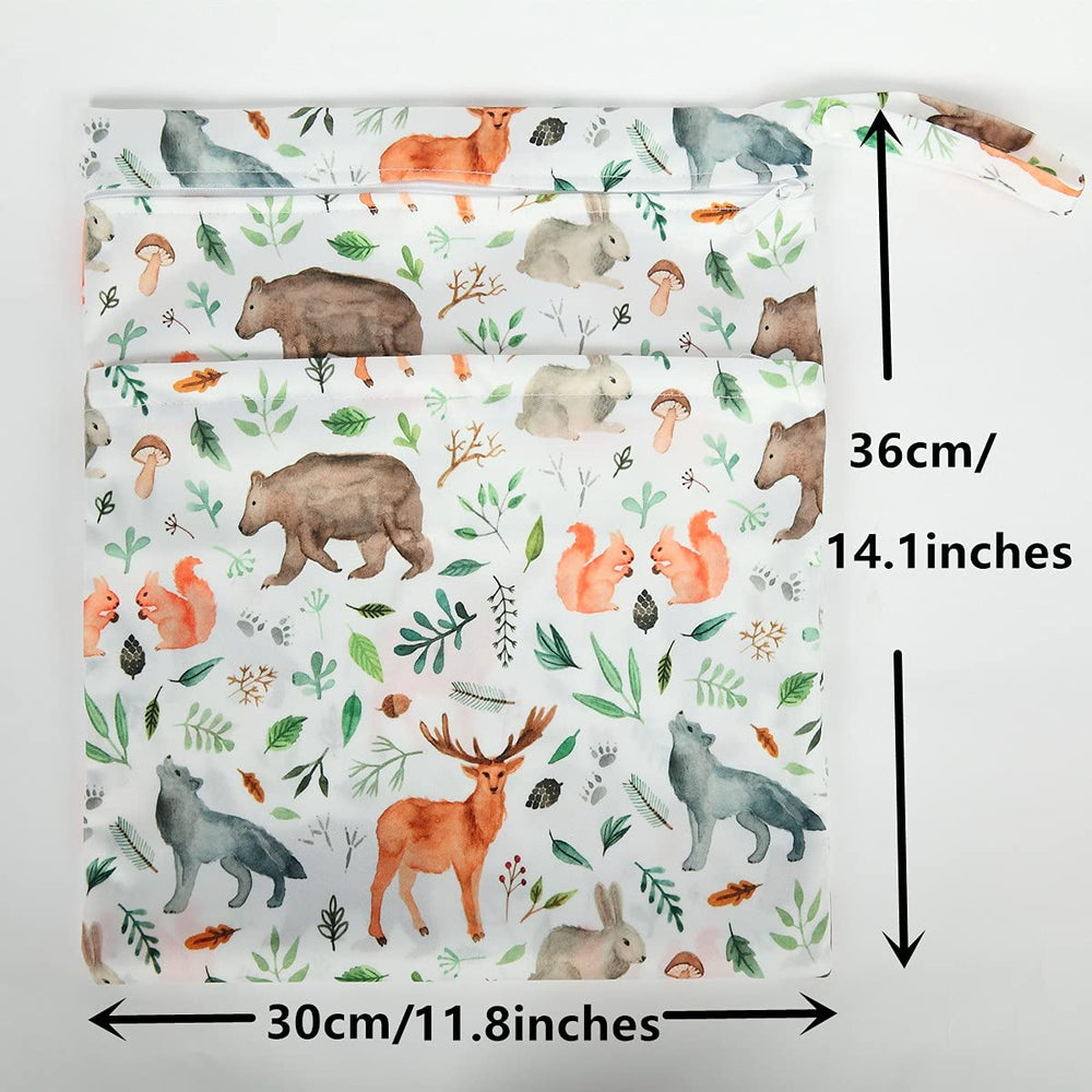 Sigzagor eco-friendly, washable PUL material for reuse and daily use.