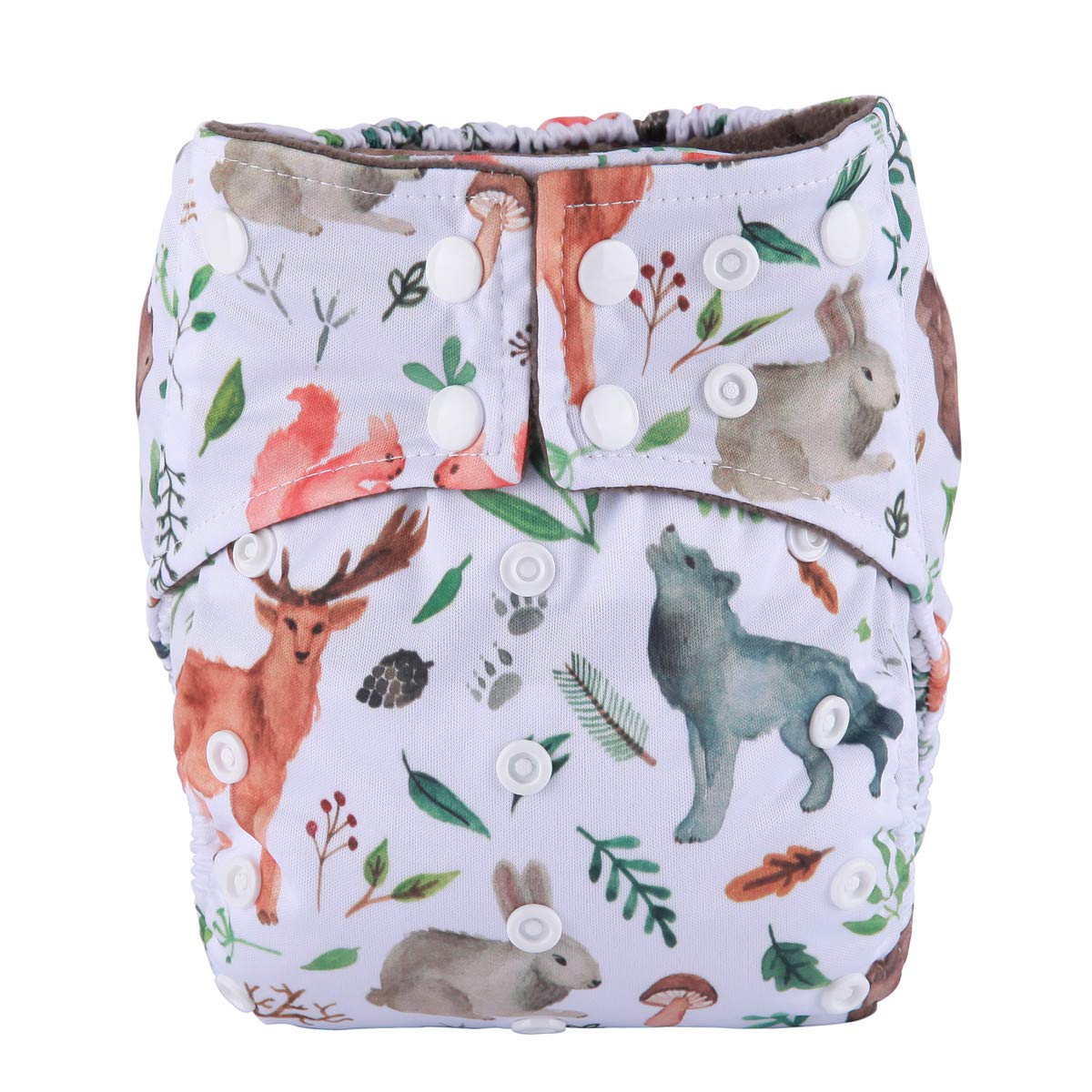 Sigzagor Dinosaur Pack sewn-in soaker visible for all-in-one convenience.