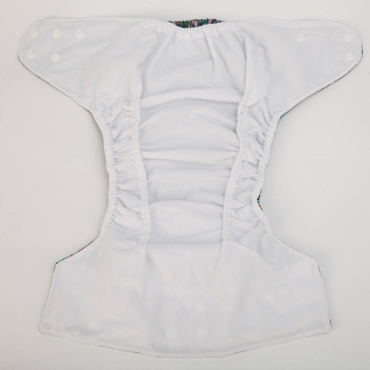 Sigzagor Green Dinosaurs junior diaper hip snaps prevent wing droop.