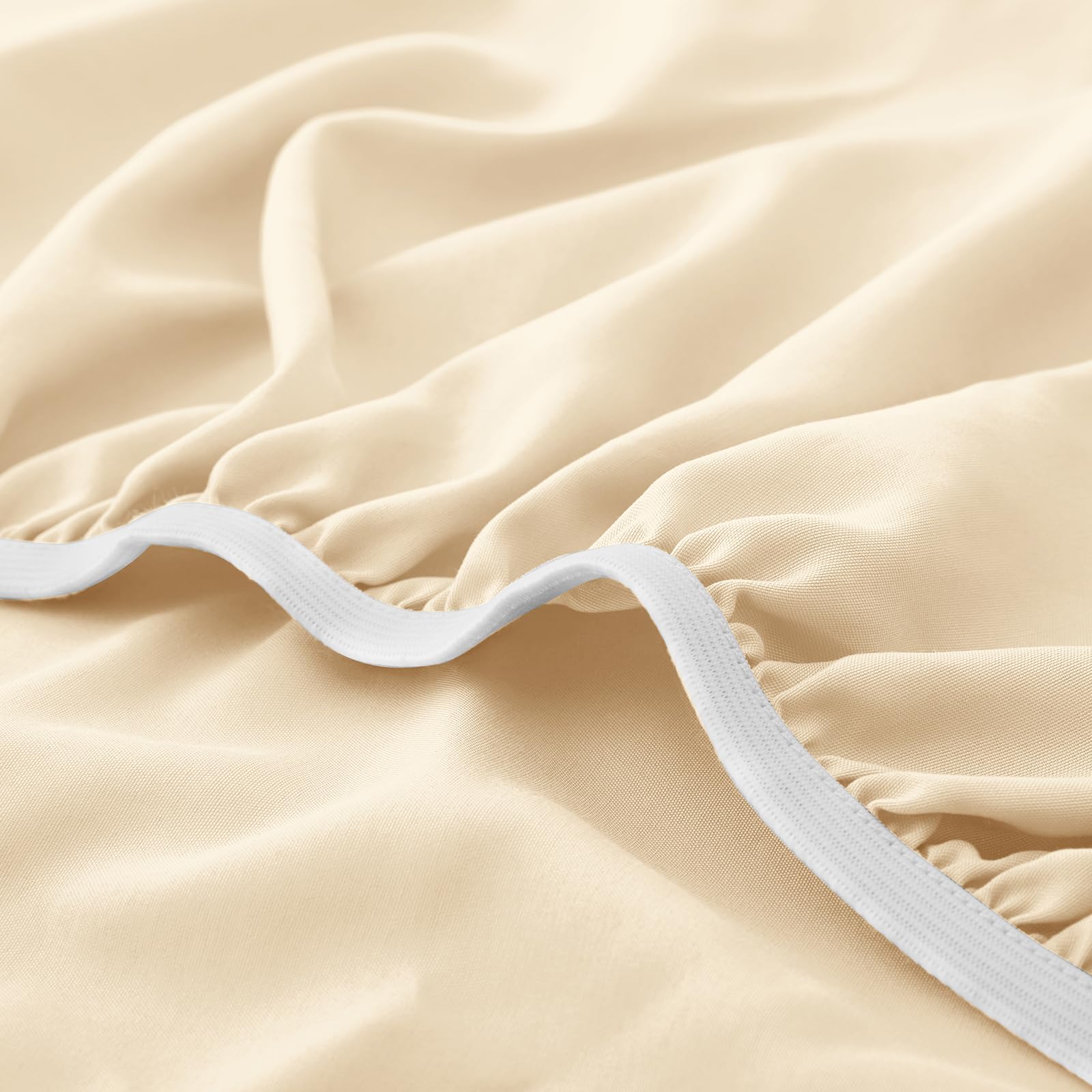 SiinvdaBZX easy-care label indicates machine-washable and low-maintenance sheets.