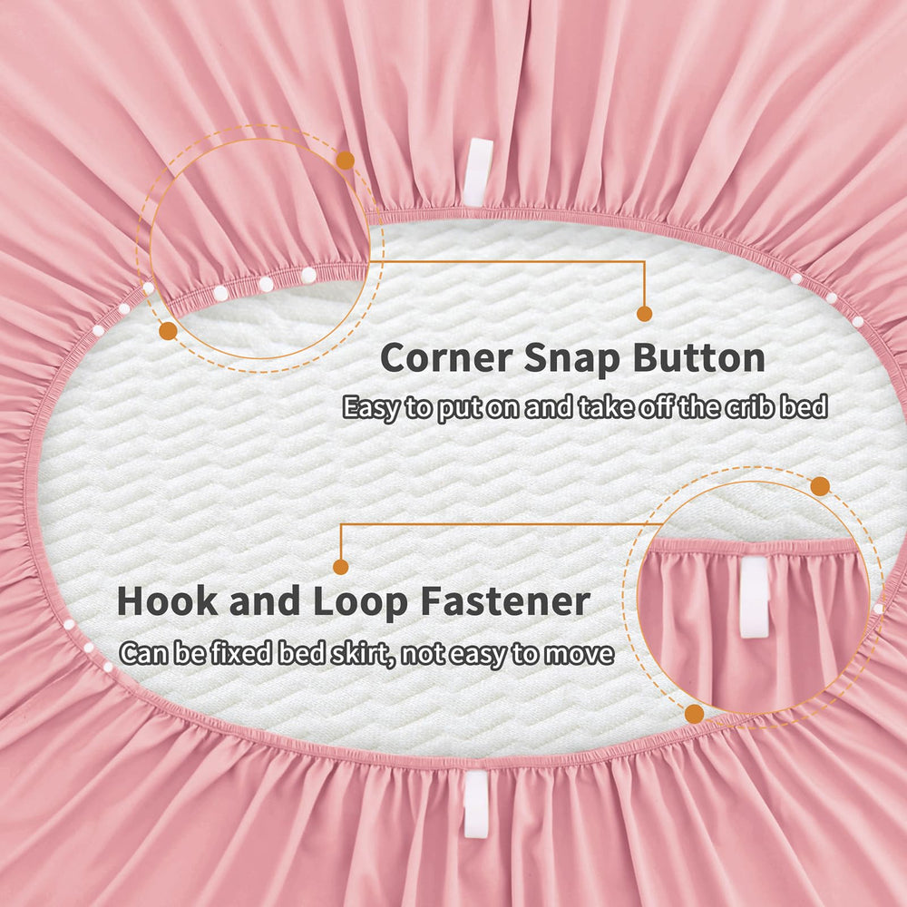 SiinvdaBZX easy-installation features corner snaps and Velcro for quick setup.
