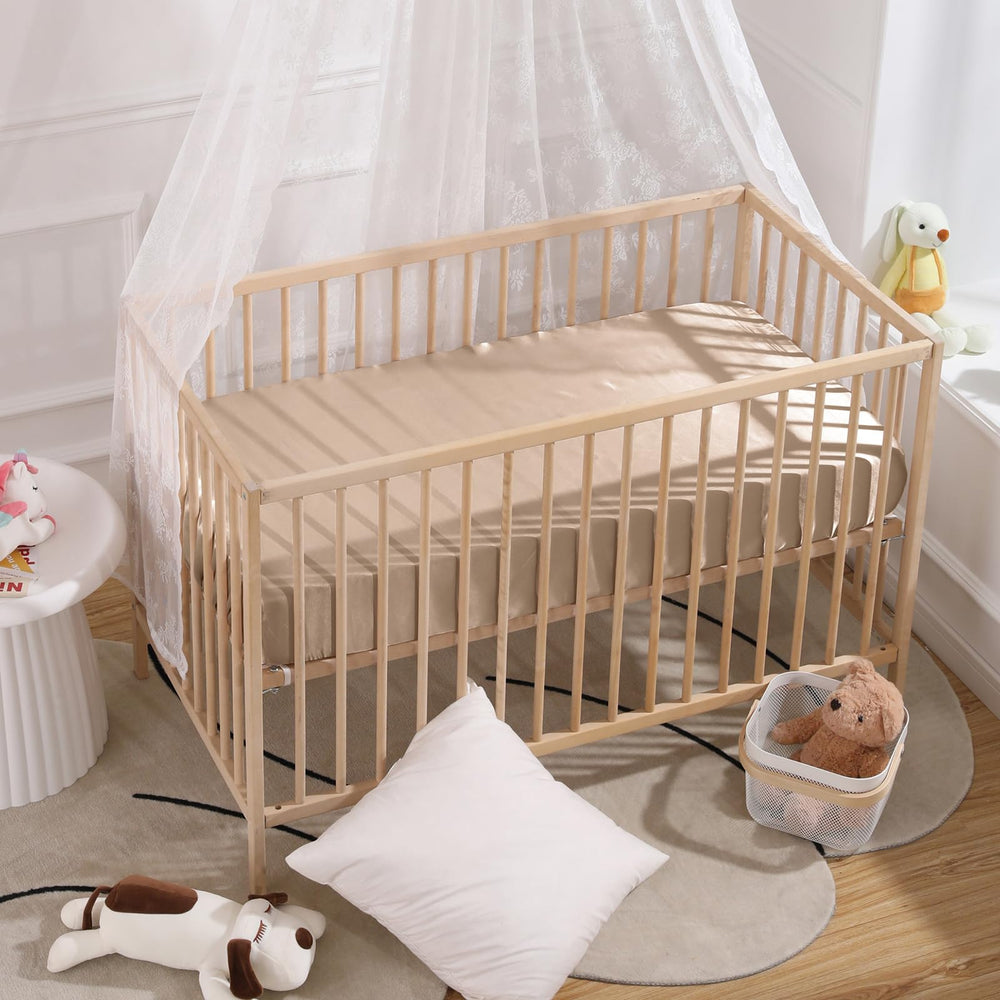 SiinvdaBZX satin mini crib sheets pack-n-play fit on-the-go