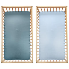 SiinvdaBZX satin mini crib sheets show 5-inch deep pocket with secure fit.