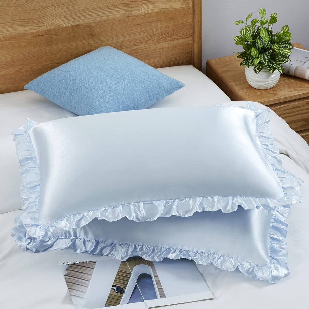 SiinvdaBZX satin texture close-up shows glossy, breathable fabric for night comfort