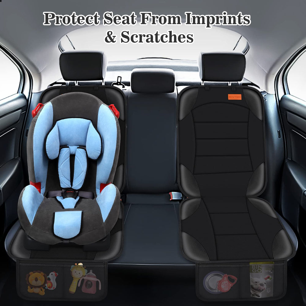 Siivton in-use with kids and pets protects seats and keeps gear accessible.